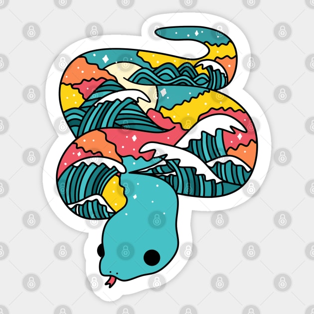 Snake Sticker by theladyernestember